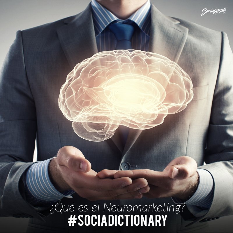 sociappeal's tweet photo. #SociaTips El Neuromarketing son las técnicas de la neurociencia en el marketing el cual influencia el cerebro del consumidor #Dictionary https://t.co/jO5R6U65D5