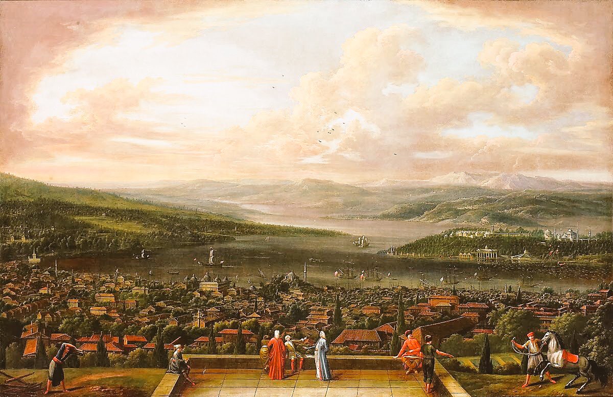 Bir zamanlar İstanbul...
Lale Devri ressamı Vanmour...