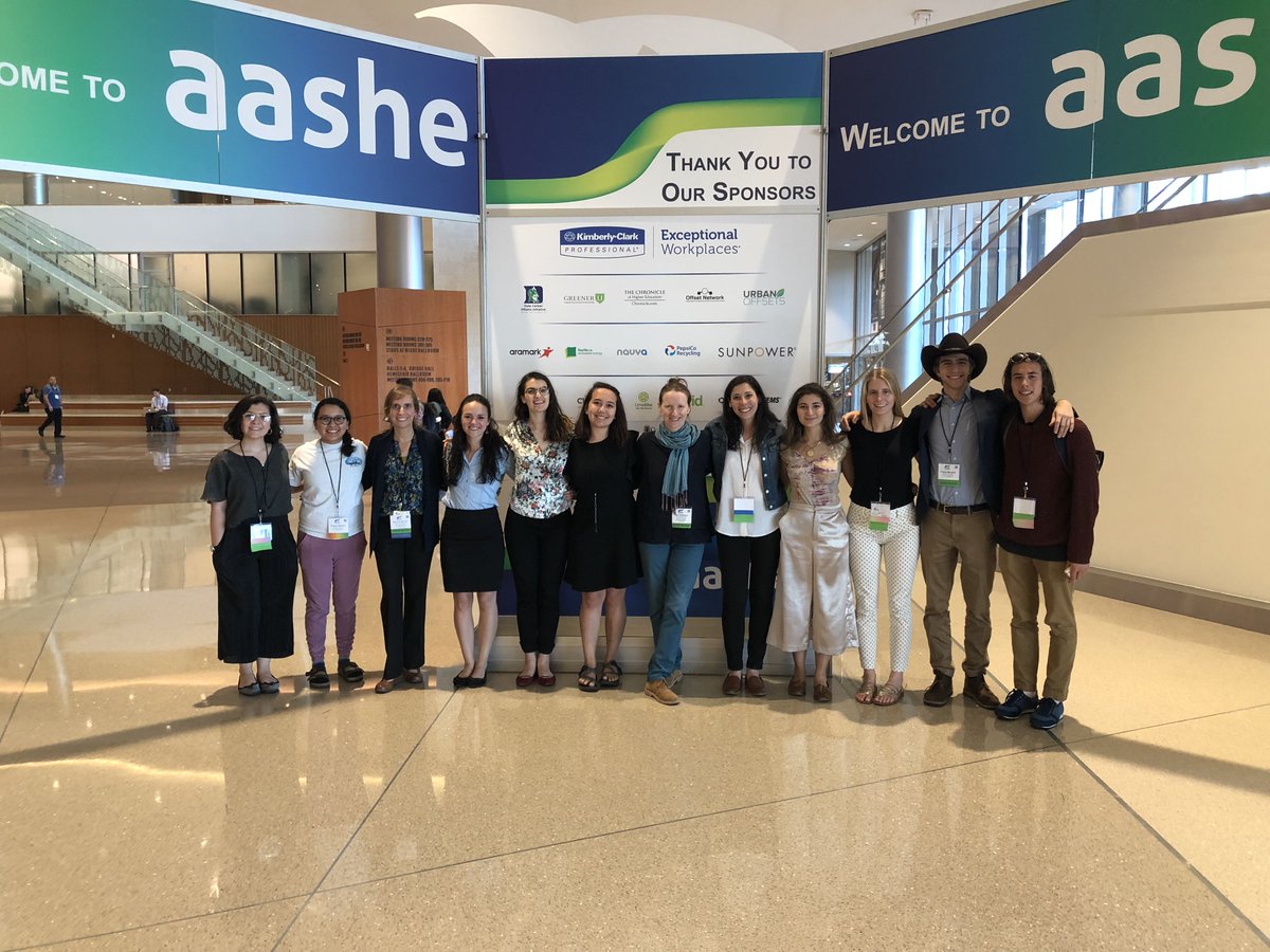 NYUgreen's tweet photo. Our staff attended #AASHE2017 last week- check out our reflections here! https://t.co/0KUMVlBFhf https://t.co/PtpAItErc9