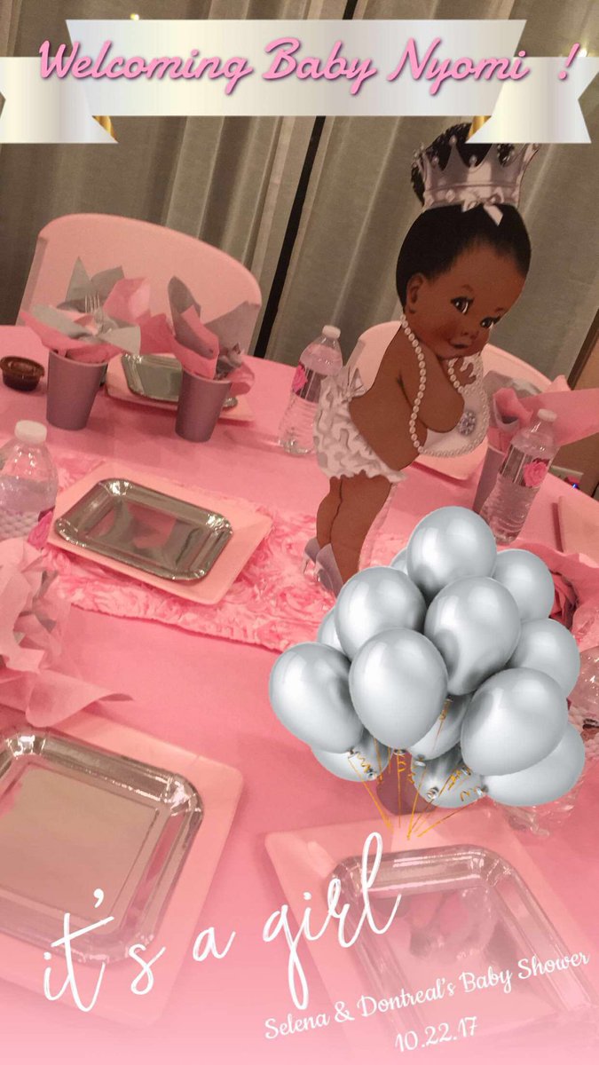 KeepinUpWitPINK's tweet photo. My Baby Shower Was Everything 😇👑🎉 https://t.co/28ZMQ933lE