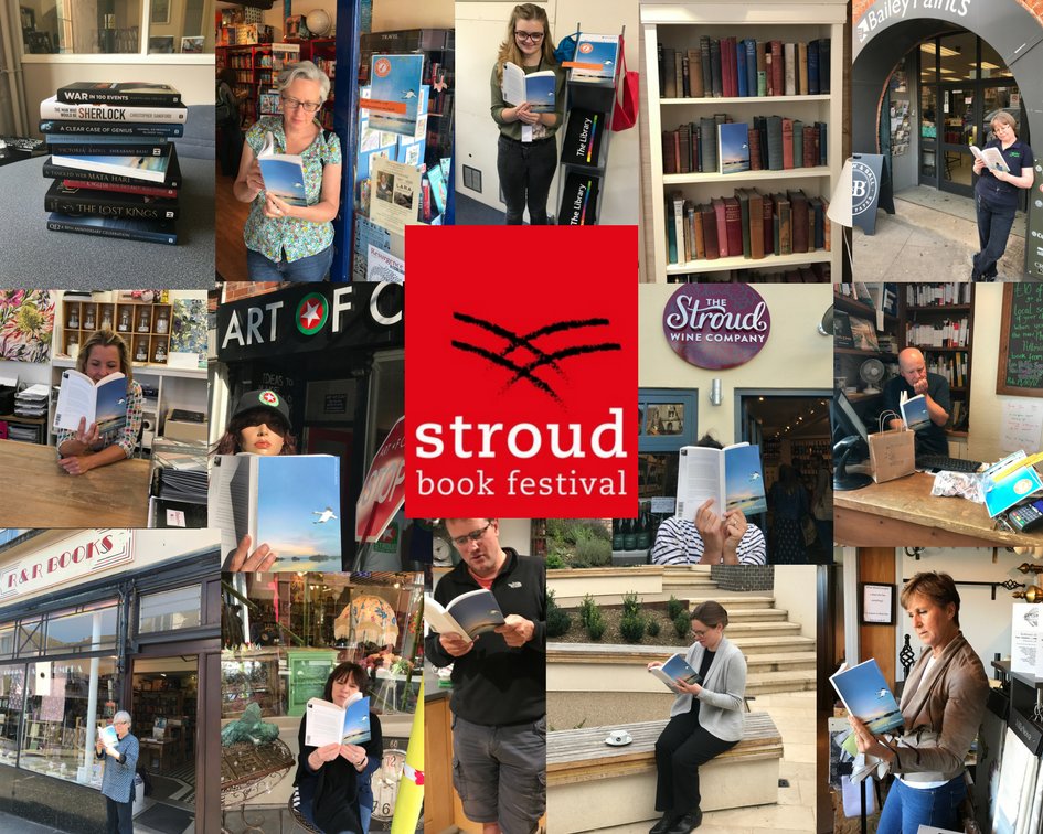 BookStroud's tweet photo. A big THANK YOU to the many supporters of the Stroud Book Festival (here's a grateful snapshot of a handful of them) https://t.co/PzGEjldsYr https://t.co/ujCtBvxEtf