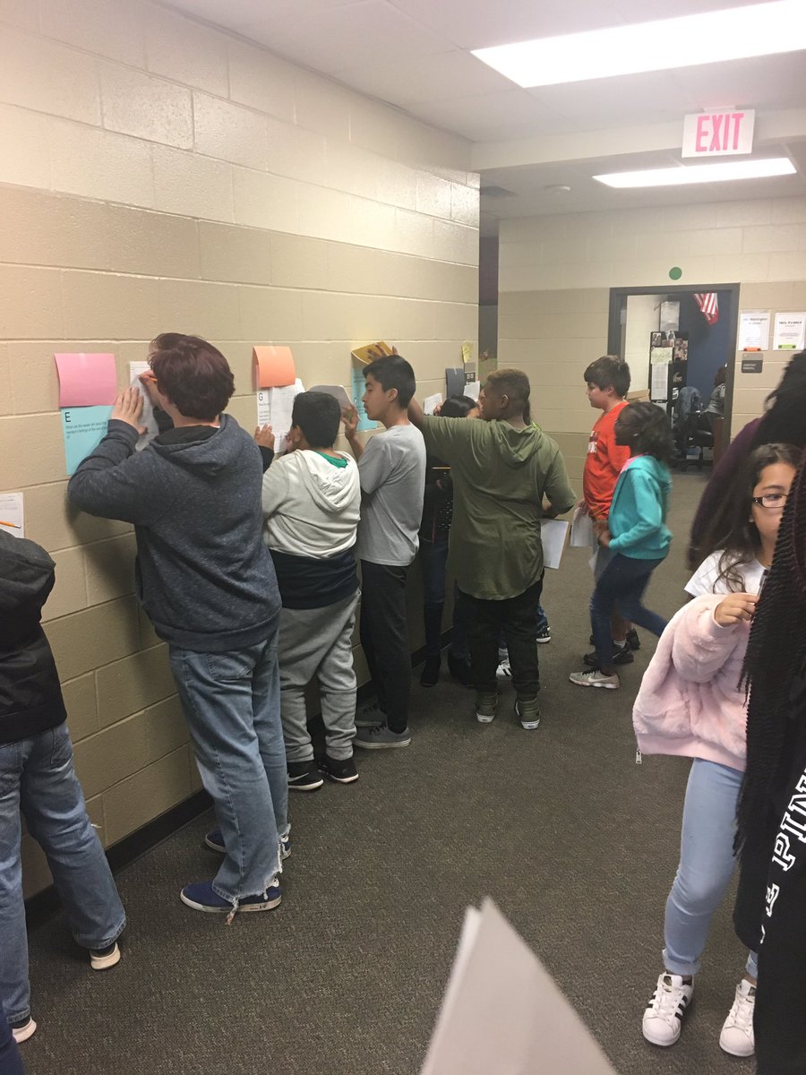 Search and Rescue activity today in the hallway! I really enjoyed watching my students work together!  #literarynonfiction #teampeet