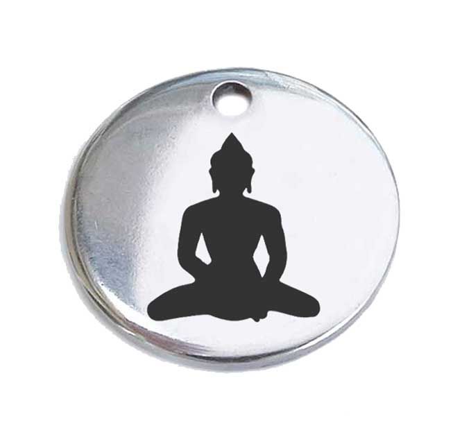 Magic_and_Arts's tweet photo. Einzeln oder gleich 10 Stück auf einmal als Bigpack: Buddha #Charm 10mm aus Edelstahl für trendy Boho Styles https://t.co/kZTbnqPnw9 https://t.co/q3uAypxwWF