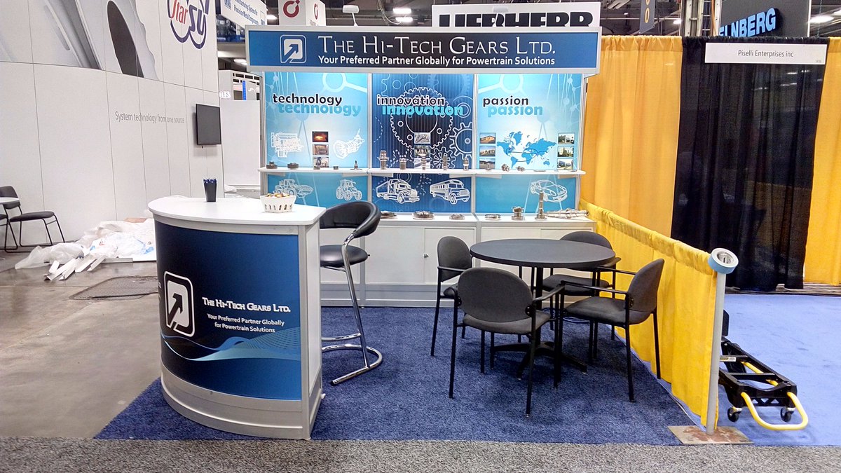thehitechgears's tweet photo. We are ready and excited to meet you at #GearExpo. Stop by our booth 1414. Your preferred partner globally for Powertrain Solution #THGL https://t.co/47KviC4v47
