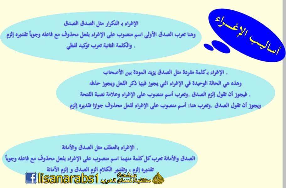 التحذير اسلوب تحضير اسلوب