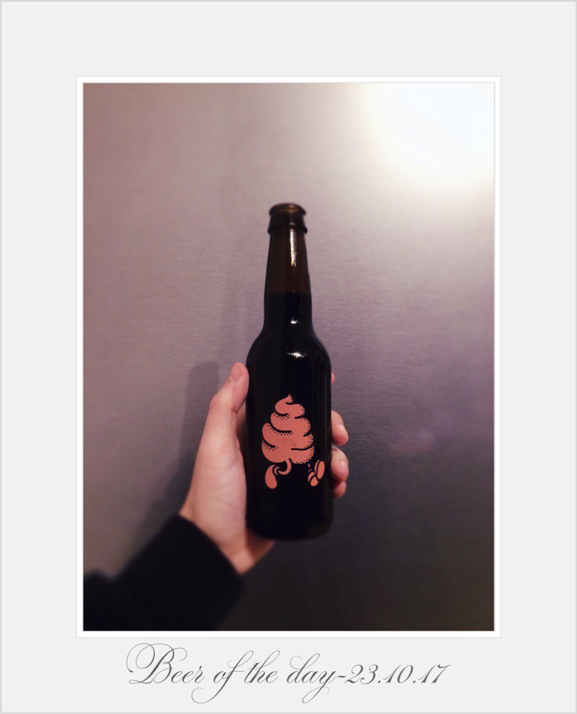 MarinovDesign's tweet photo. #Beer of the day - 23.10.2017 #Omnipollo #Buxton #Original #TexasPecan #IceCream https://t.co/r5ufcCyiXO