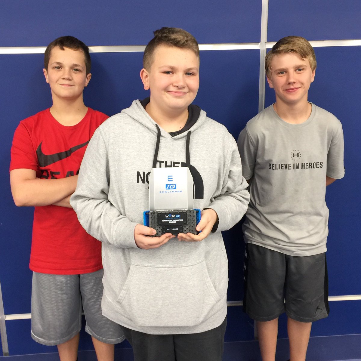 GMS_RAMTEC's tweet photo. Congratulations team 2281S for winning Friday's VEX IQ tournament. Onward to the state championship!! https://t.co/oG60Nv5YgL