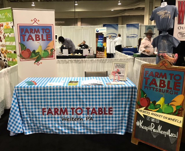 FTT_Pittsburgh's tweet photo. Come try PA wine &amp; cheese @PAFoodServExpo we'll be there all day tomorrow in the Farm to Table Western PA Pavilion! #keepitrealkeepitlocal https://t.co/TV8xIaqhVW