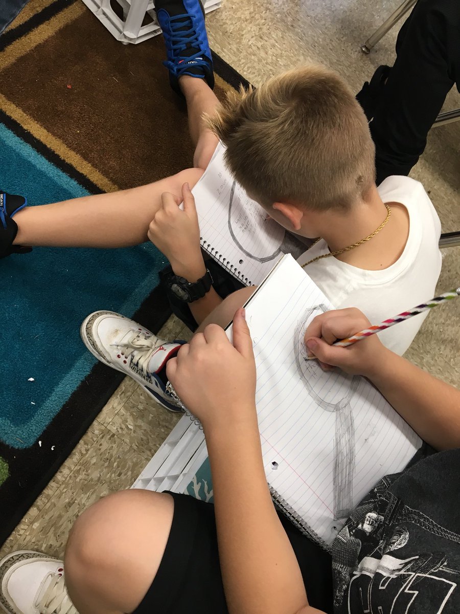 thepopeof4th's tweet photo. Getting ready to write personal narratives by zooming in on a pebble. @MeganHaberkam #developingskilledwriters https://t.co/GAwh0PrOvv