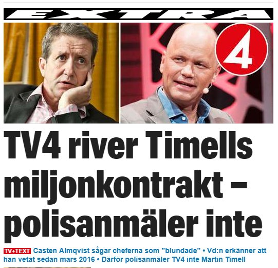 Sharps_Wagner's tweet photo. Ni kan ju riva hur mycket ni vill. Men slipper ni betala ut hans gage?
Skulle inte tro att han ger upp den biten. Och varför skulle han det?
https://t.co/6PhoyXP9H7 #timell #timellgate @tv4 https://t.co/XuQFnhS4TX