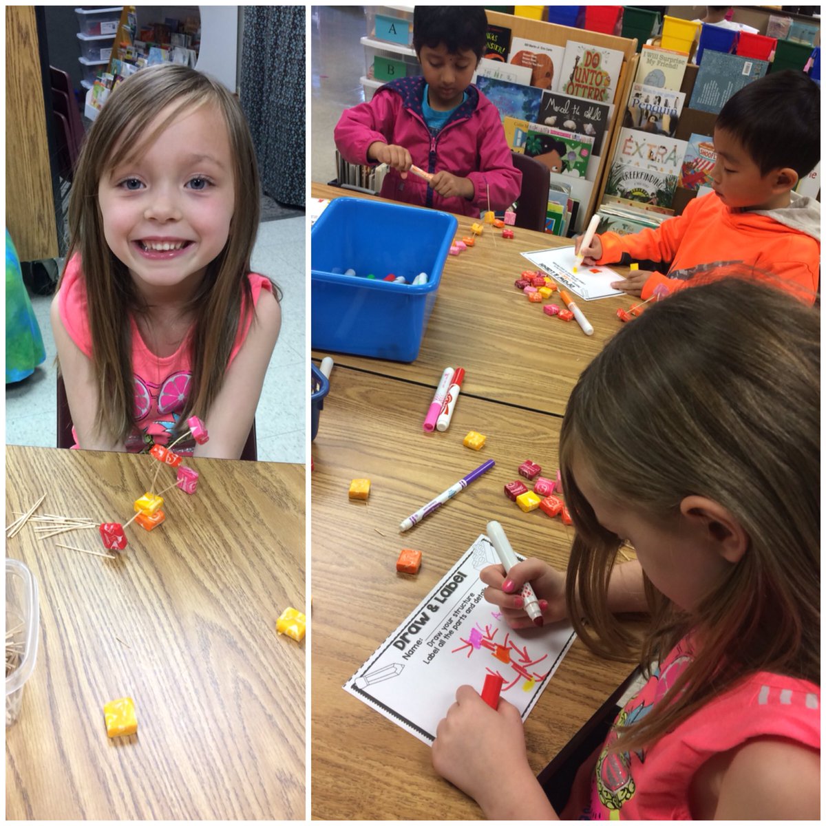 heyerlearning's tweet photo. Candy Tower STEM Project #ScienceCandy https://t.co/ddiSHZPaRJ