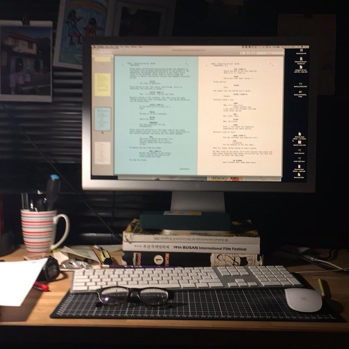 SlamMovie's tweet image. @SlamMovie Late night script amendments #shootingscript #slammovie #filmingsoon #weekminus2 #preproduction #sydney #ausfilm #australia