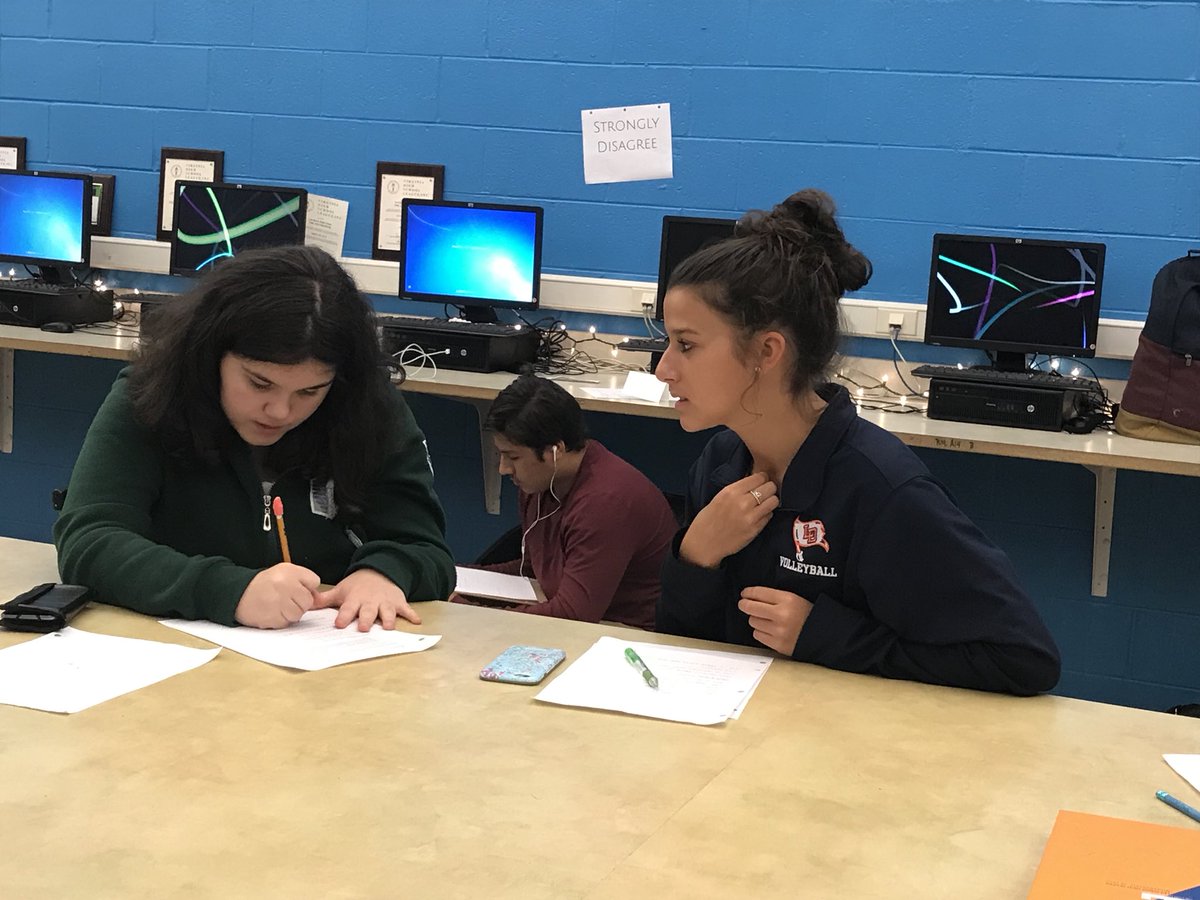 Proud of my MC1 students who are learning how to interview! @theleedavisway