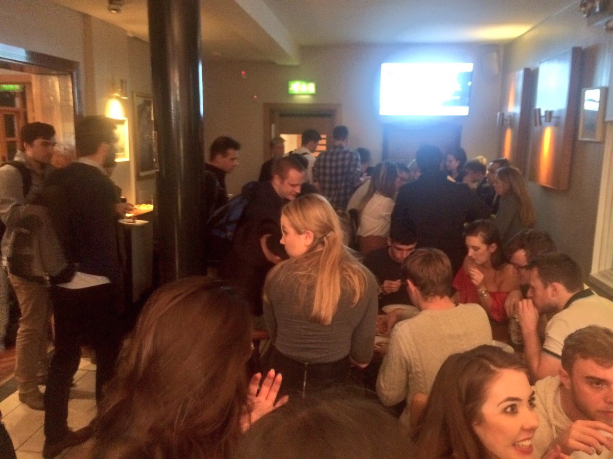 aloy1's tweet photo. And that's a wrap from today's #AccentureSolves ...now for some hard earned food & drinks at the Pav @tcddublin #networking @AccentureIrlJob https://t.co/ppv6o0gmzX