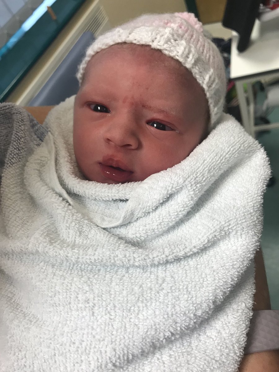 LeeQuinnHill's tweet photo. Definitely the best way to spend a Monday evening #CuddlesWithDaddy #TooComfyToMove Any advice for a new dad? @VancityReynolds https://t.co/fU54kXgl8F