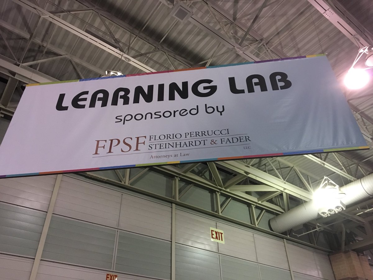 FPSCLawFirm's tweet photo. We are here! #NJSBAWorkshop17 https://t.co/aijNbl6qI1