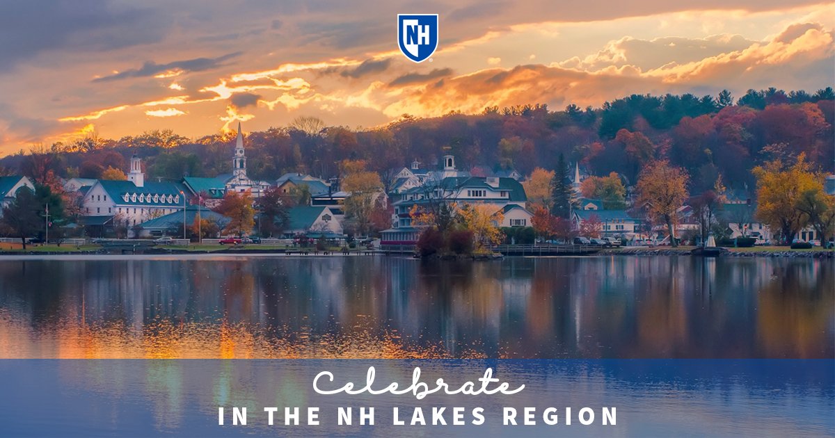 UNHClassGift's tweet photo. Lakes Region alumni, celebrate with @UofNH &amp; @UNHAlums in Meredith, NH, Thursday, October 26, 6 - 8 p.m. #UNH150 - https://t.co/iQoXzQYpsj https://t.co/SiUK4l7Jxe