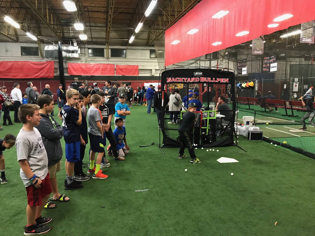 Max_BP's tweet image. Had a great time at @ZONEDSports #BatDemo last week. Check out their players testing out MaxBP&apos;s #BetterBat &amp;amp; #PitchingMachines! #TeamMaxBP