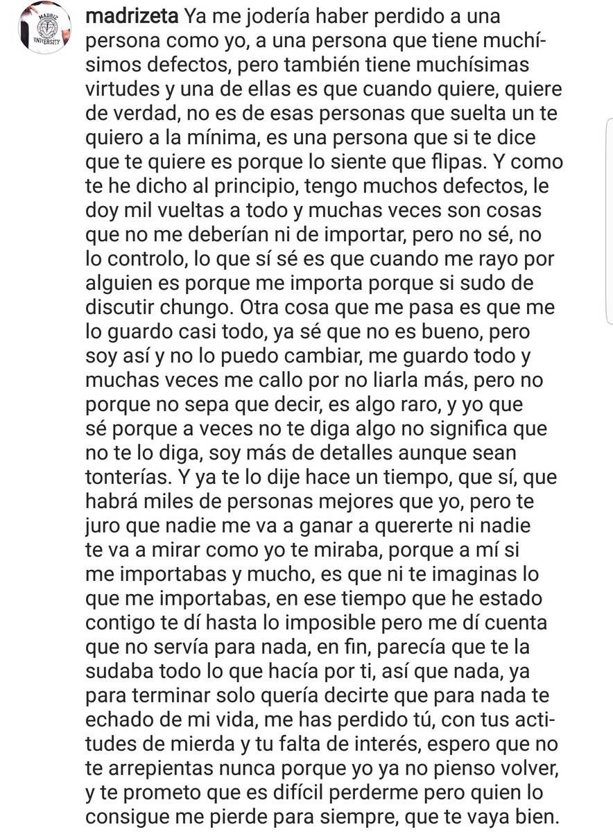MADRIZETA's tweet photo. Ni te imaginas lo que me importabas... https://t.co/qA7K5wyrS5