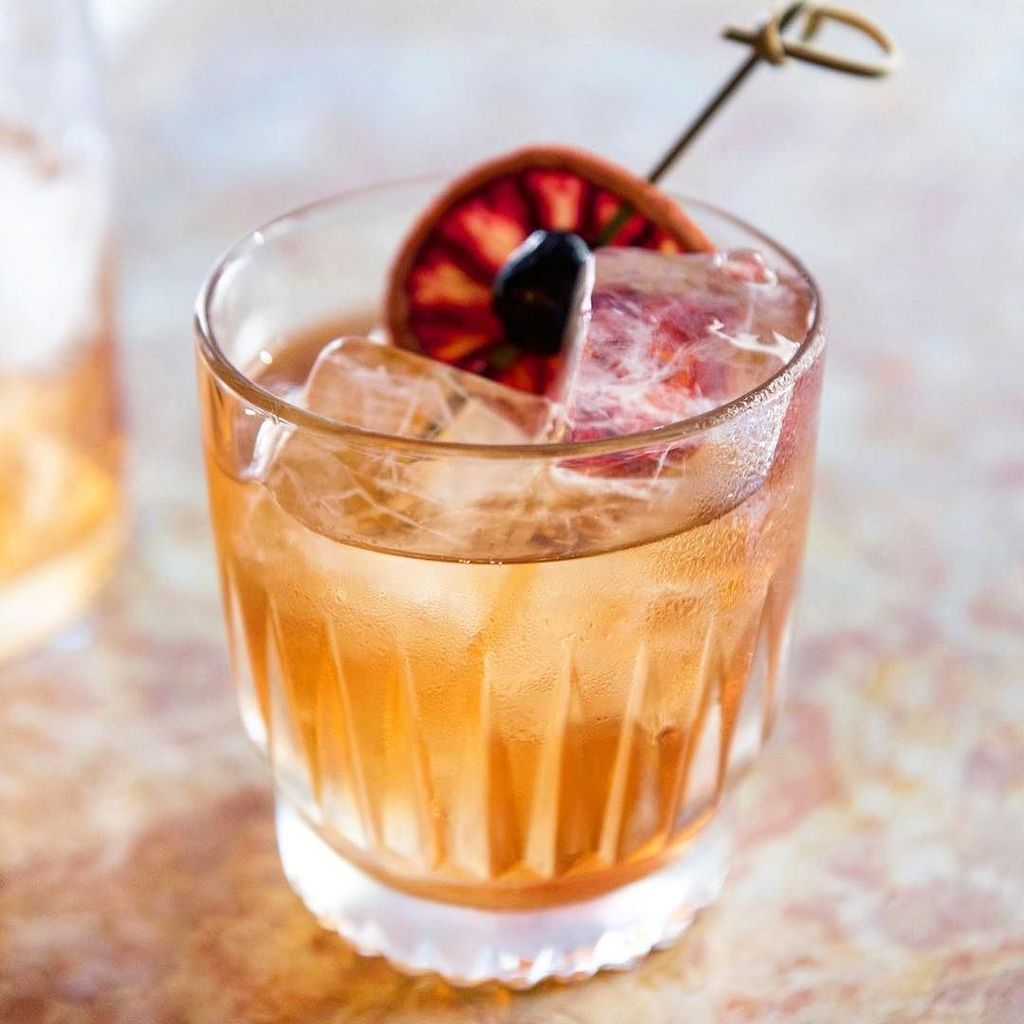 Drink up... it's only Monday 🥃 #TimesSquare #NYC #ItalianFoodPorn