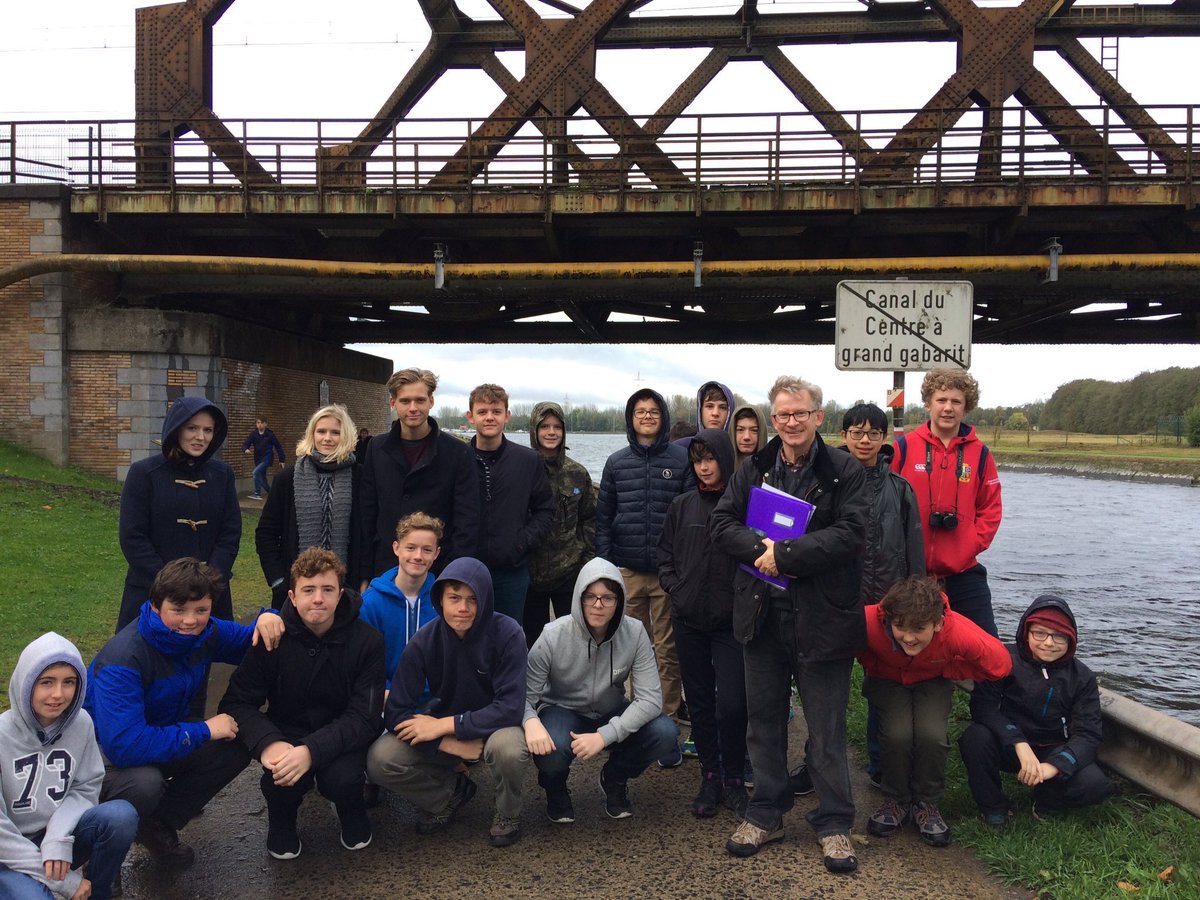 munday_adele's tweet photo. 12 on 1st international trip w/o parents! Belgium π§πͺ & France π«π· #battlefields2017 venturing beyond his parents own experiences @KSCHistory https://t.co/uSOr6OeASy