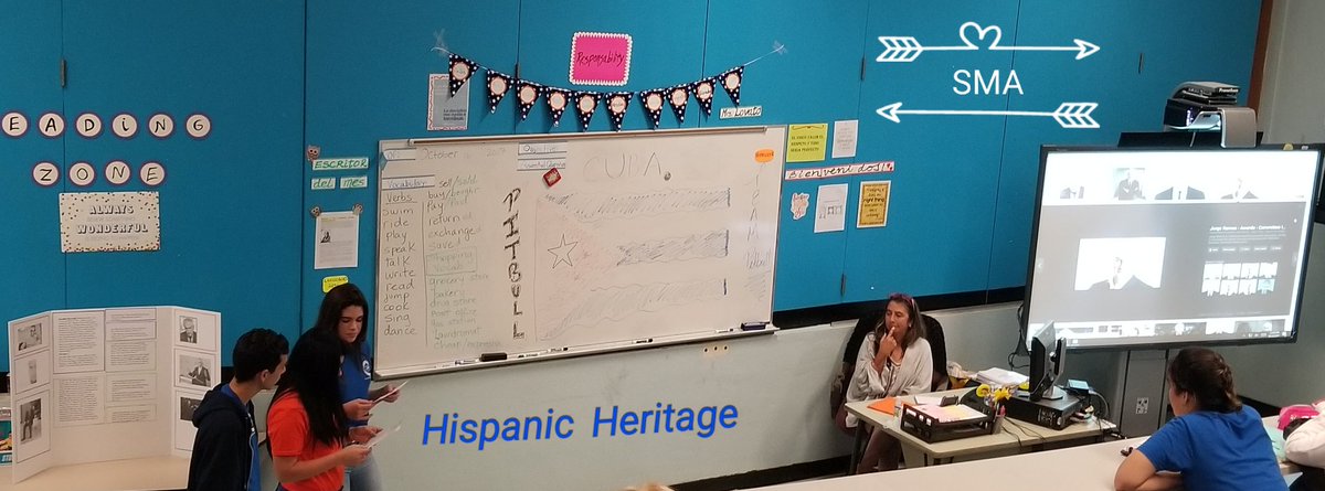 CUgalde77's tweet photo. Success Management Academy students present Hispanic Hertiage Projects in Ms. Lovato's class @HMLAdultEd https://t.co/HNw7iehwza