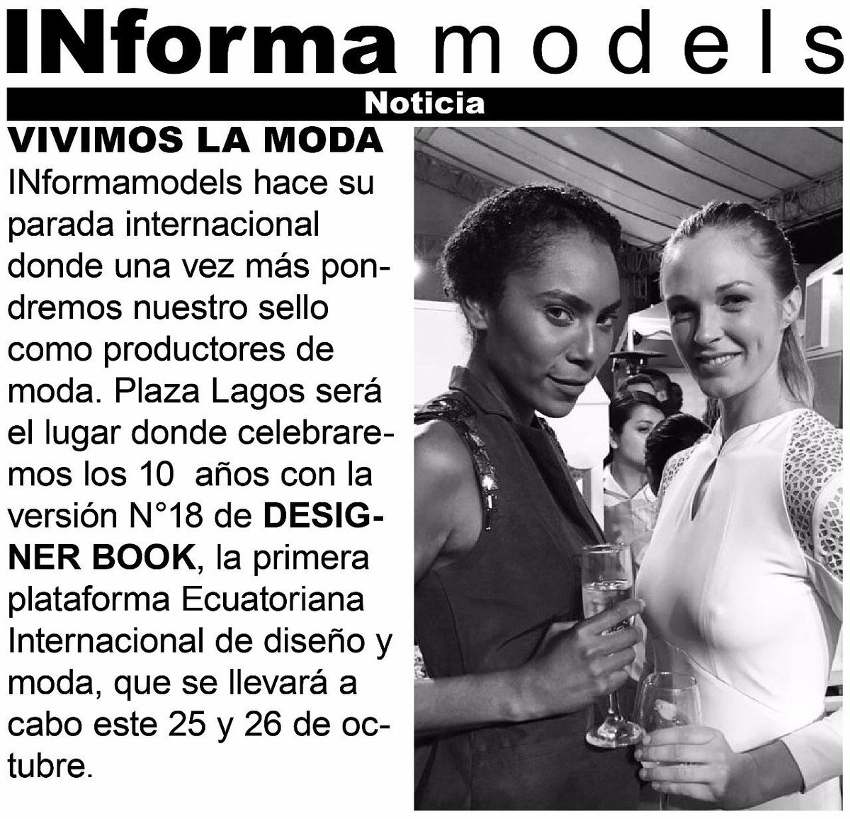 INformamodels's tweet photo. Semana de producción y celebración con @designerbook #designerbook #designerbookcumple10años #NoticiasIM #informamodels https://t.co/Hsl1mB7Bfx
