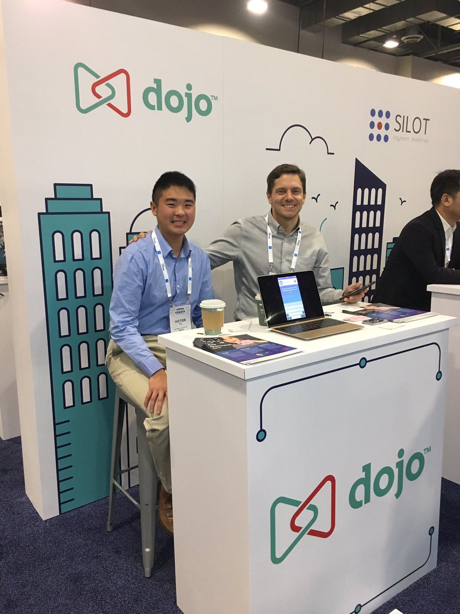 dojocard's tweet photo. And we're live! Come see Chad &amp; Victor @money2020 in Startup City #Money2020 #fintech ask them about the next generation of kids &amp; money 💰 https://t.co/rA6zmyAt87