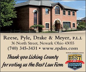 ReesePyle's tweet photo. Thank you for voting us Best Law Firm in Licking County! It has been a pleasure being able to work with our growing community! #RPDMProud https://t.co/g5hw6Ev3n6