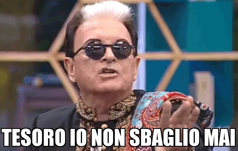 KagomeHig17's tweet photo. Quando ti dicono "Mi sa che avevi ragione tu" #GFvip https://t.co/6juHU89YK4