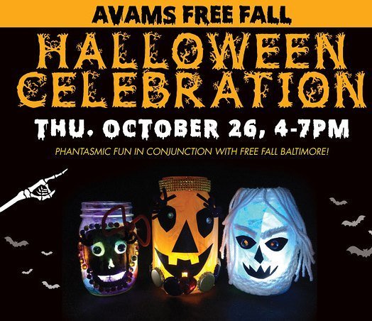 TheAVAM's tweet photo. FREE admission this Thursday, October 26, 4-7pm as part of Free Fall Baltimore. You're invited to visit our newest… https://t.co/ufdzhiZja7 https://t.co/Xe6biQv2HZ