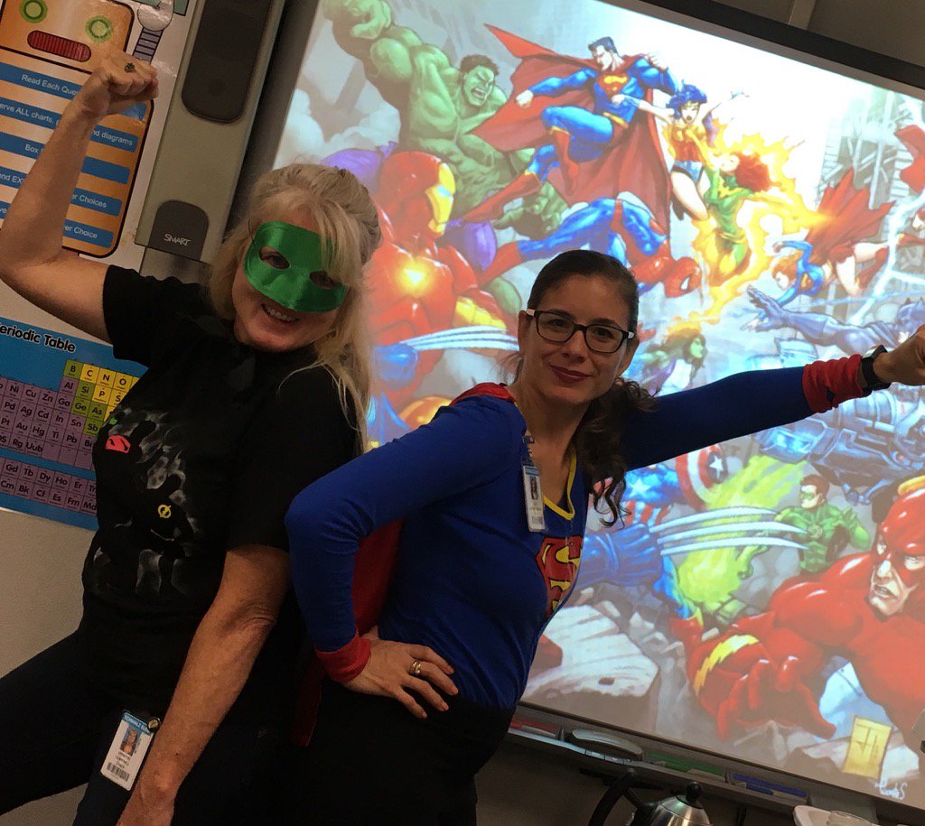 LynetteConnects's tweet photo. Super Hero Energy Lab with third grade #lcscience https://t.co/n1hNLl6rGZ