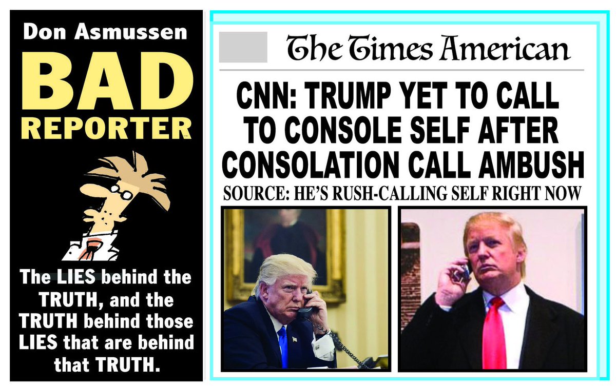 don_asmussen's tweet photo. TRUMP'S SELF-CONSOLATION at https://t.co/KuQg6fsktp
#TrumpConsolationCall
#TrumpNigerCoverup 
#TrumpNiger https://t.co/1h1LeUvNG4