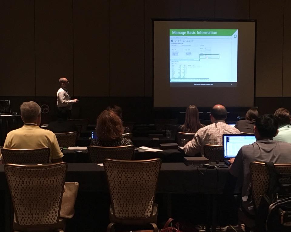 AccountingWare's tweet photo. Grant Perry, Director of Software Development, reveals our new Sales & Service Package #InterActiv2017 https://t.co/PWuZ6GM6Fq