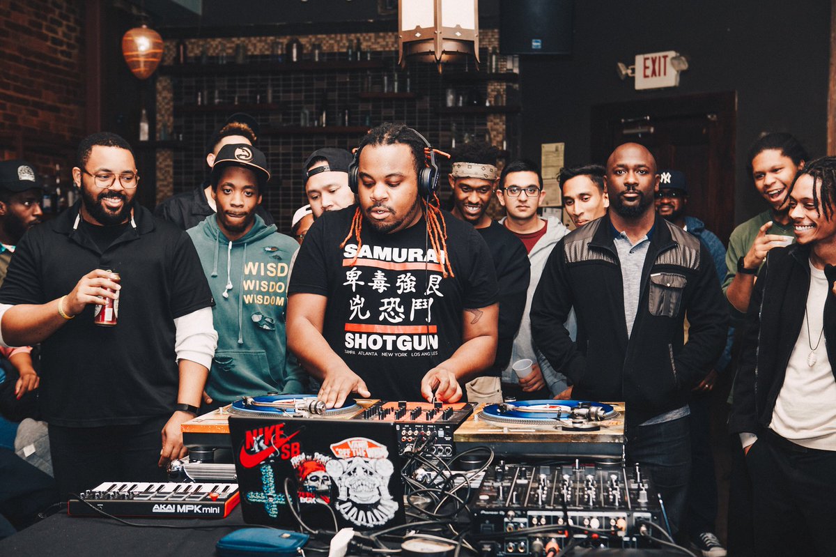 DJQeys's tweet image. #Controllerise #EdgewoodSpeakeasy #Atlanta #Georgia #Edgewood #SamuraiShotgun #DJ #Producer #Beats #Turntablism