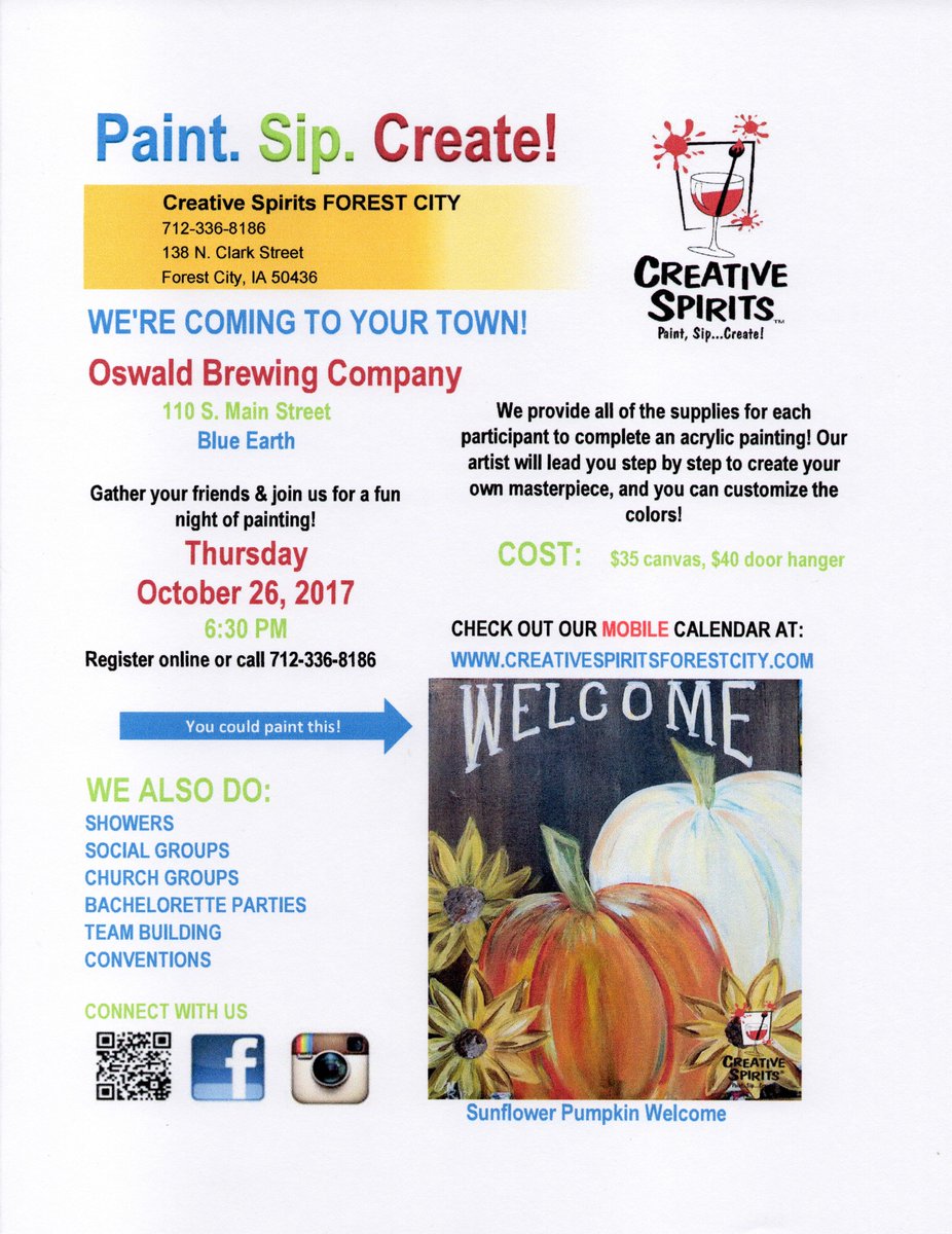 This Thursday! Painters Wanted! Horns Up Minnesota!