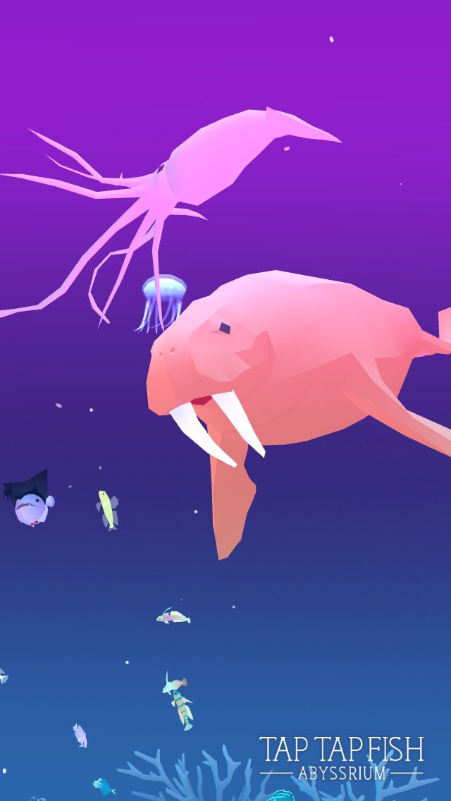 floporelli's tweet photo. My Walrus:) 
#taptapfish
Download: https://t.co/suj3UA7JbH https://t.co/YuvyRRiAw7