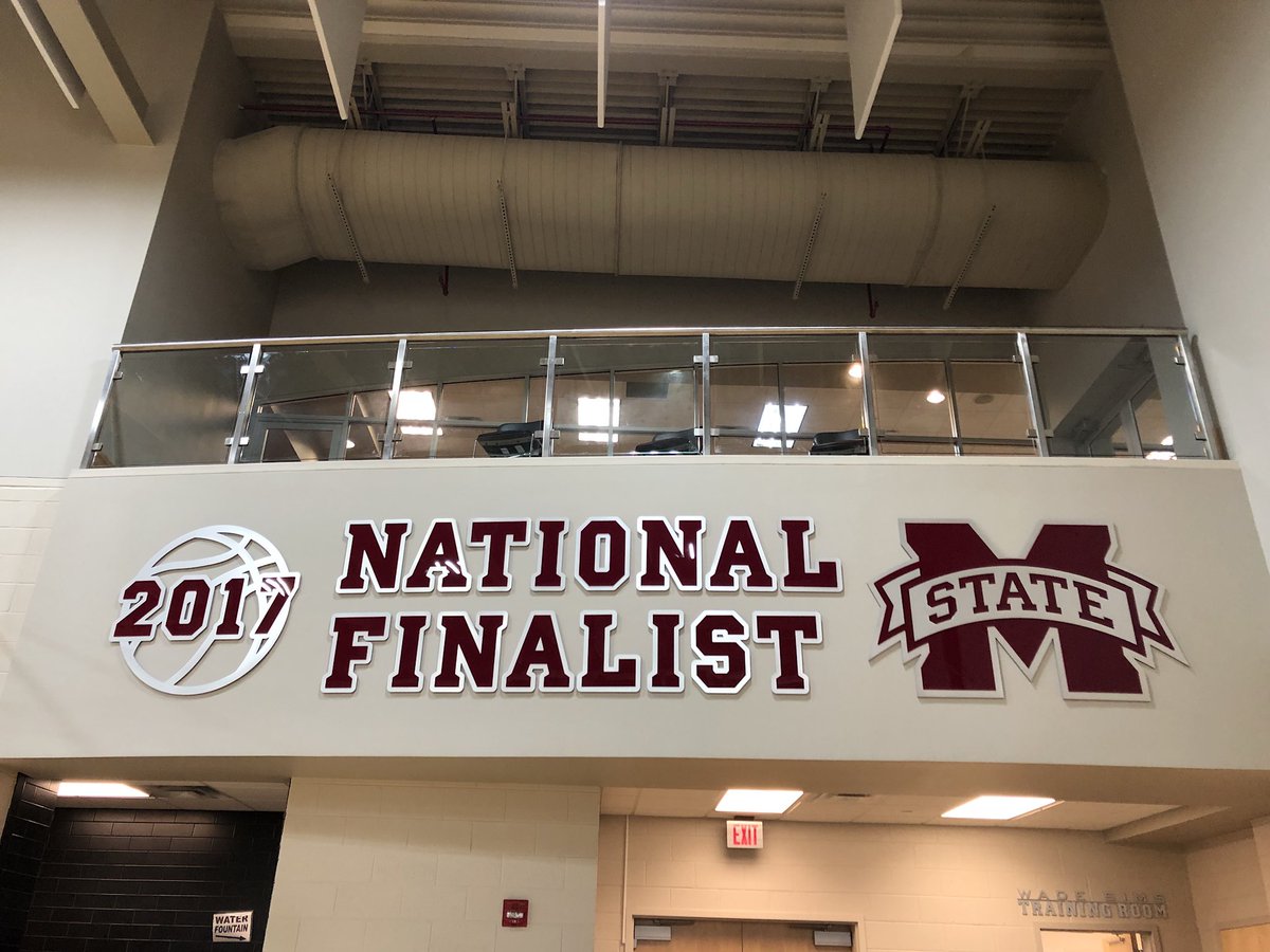 We’ve got a shiny new addition in our practice court! The next season of #HailStateHoops is right around the corner. 

#HailState