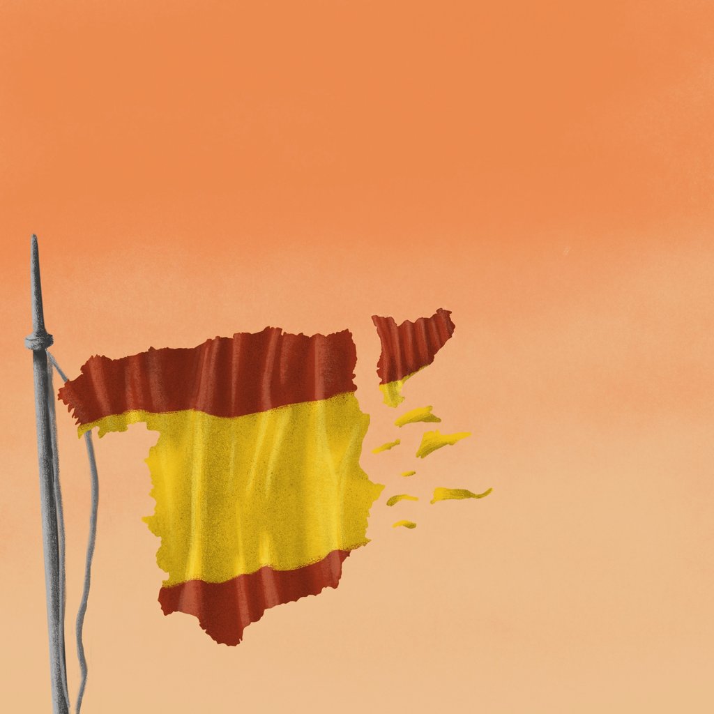 RubisFrancesco's tweet photo. about spanish situation.
#spain #CatalanReferendum #Catalunya #ReferendumCatalan #referendum #flag #democracy #illustration #editorial https://t.co/YF8UjJ83NW