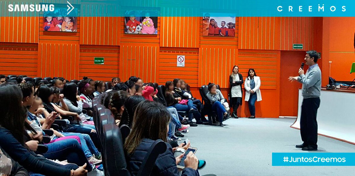 Muchas sonrisas y una gran mañana vivieron los  👧👦en <a href="/ICBFColombia/">Bienestar Familiar | ICBF</a> con la visita de <a href="/SamsungCo/">Samsung Colombia</a> y <a href="/MarianaPajon/">Mariana Pajon</a> 👩🚴‍♀ ¡Gracias por inspirarnos con tus palabras! 👏👏#JuntosCreemos <a href="/karenabudi/">Karen Abudinen</a> <a href="/MunozCesar/">Cesar Muñoz</a>