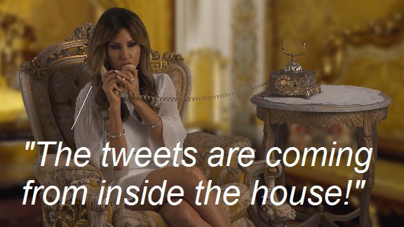 TeaPainUSA's tweet photo. Melania kicked off her anti-bullyin' campaign today with one glarin' exception.  @FLOTUS https://t.co/giBHvgJjxU