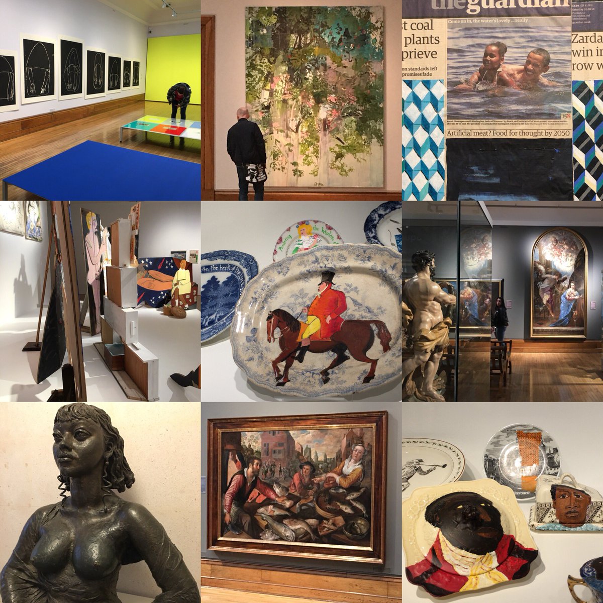 EstelleLovatt's tweet photo. #TurnerPrize #Hull2017 #hurvinanderson #andreabuttner #lubainahimid #rosalindnashashibi w/ masterpieces from 14th century to the present day https://t.co/kXOztySByi