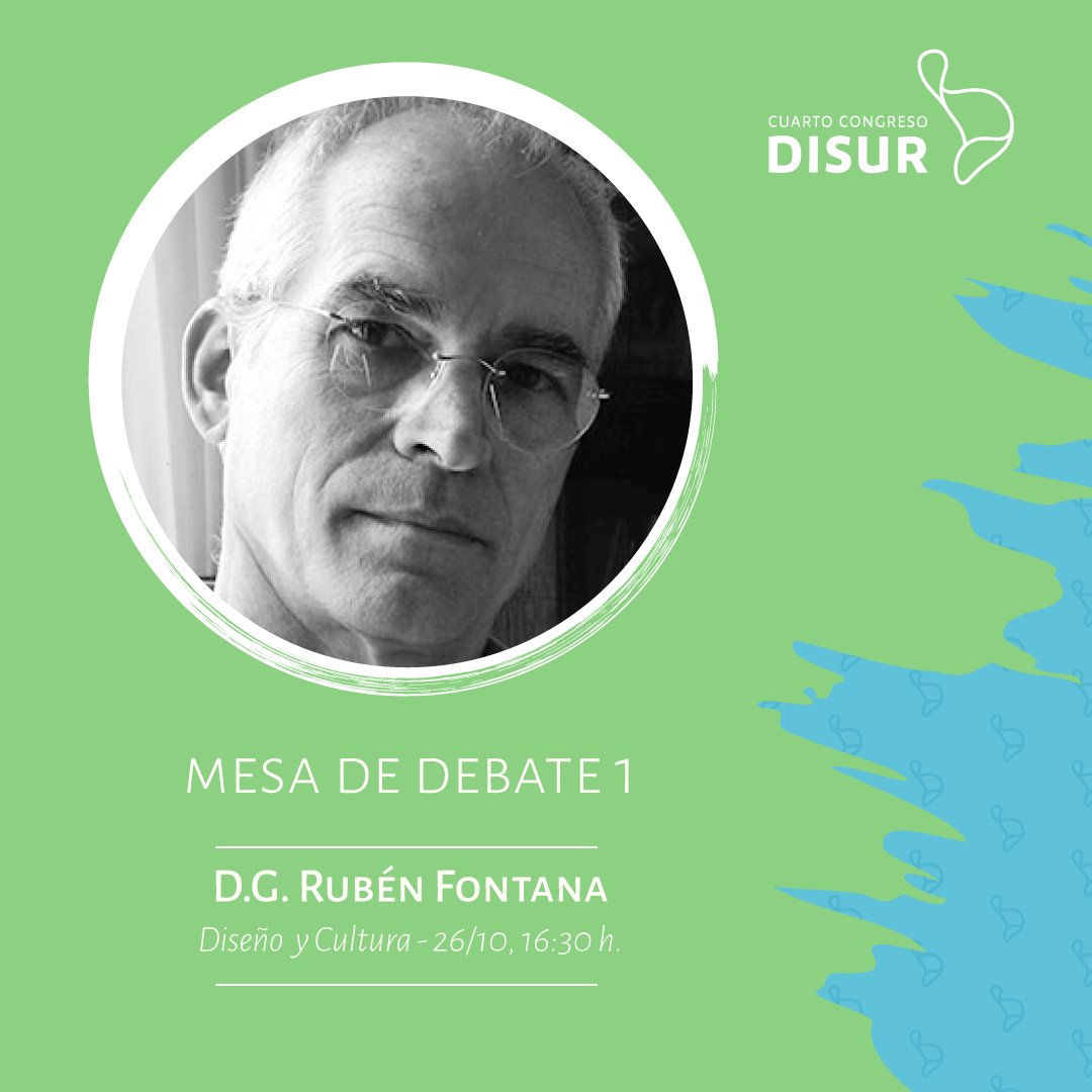 reddisur's tweet photo. #4CLD: Mesa debate. Diseño y Cultura. JUE 26/10 16:00 h. Ver todos los participantes de la mesa en: https://t.co/cEiPIIUF9O https://t.co/BMucS6bWwl