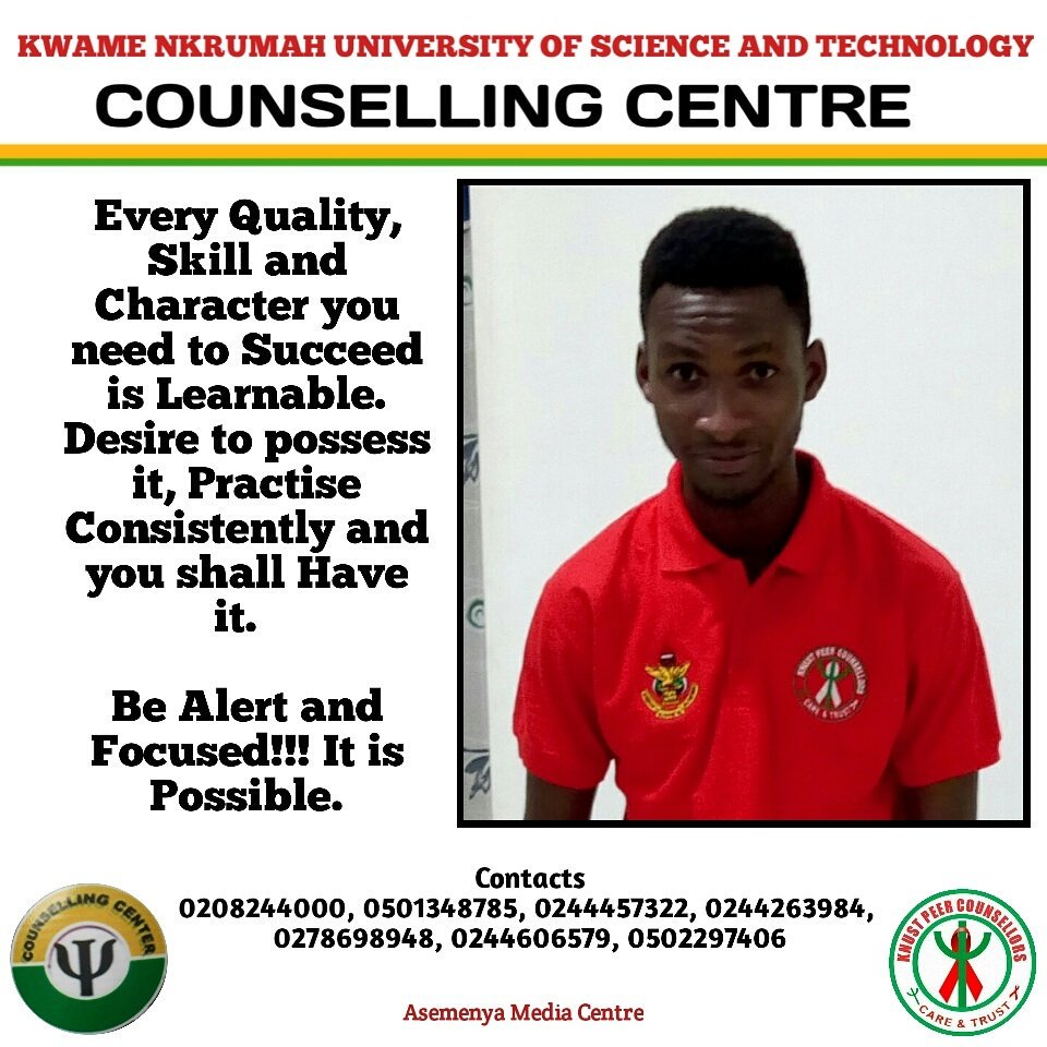 KNUST Peer Counsellors (@peer_c_knust) on Twitter photo Ensure that you go for the best always #WeCare <a href="/watsuptek/">Watsuptek_KNUST</a> #WeNeedYou <a href="/joyonlineghana/">myjoyonline.com</a> <a href="/myJCR/">myJCR.com</a> #YourSafeHaven <a href="/KNUSTSRC/">KNUST SRC</a> <a href="/KabangeEnoch/">Enoch W. Kabange 🇬🇭</a> <a href="/rahor94/">Kat. Raphael Ahor</a> Ensure that you go for the best always #WeCare <a href="/watsuptek/">Watsuptek_KNUST</a> #WeNeedYou <a href="/joyonlineghana/">myjoyonline.com</a> <a href="/myJCR/">myJCR.com</a> #YourSafeHaven <a href="/KNUSTSRC/">KNUST SRC</a> <a href="/KabangeEnoch/">Enoch W. Kabange 🇬🇭</a> <a href="/rahor94/">Kat. Raphael Ahor</a>