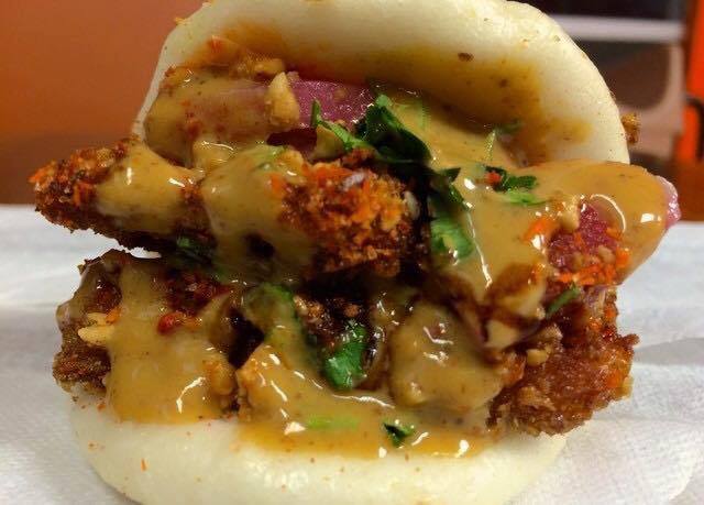BAO DOWN on #MeatlessMonday!

Our Miso Bao is made with miso-cured tofu, bok choy, cilantro &amp; house-special chili powder! #cambMA #CentralSQ