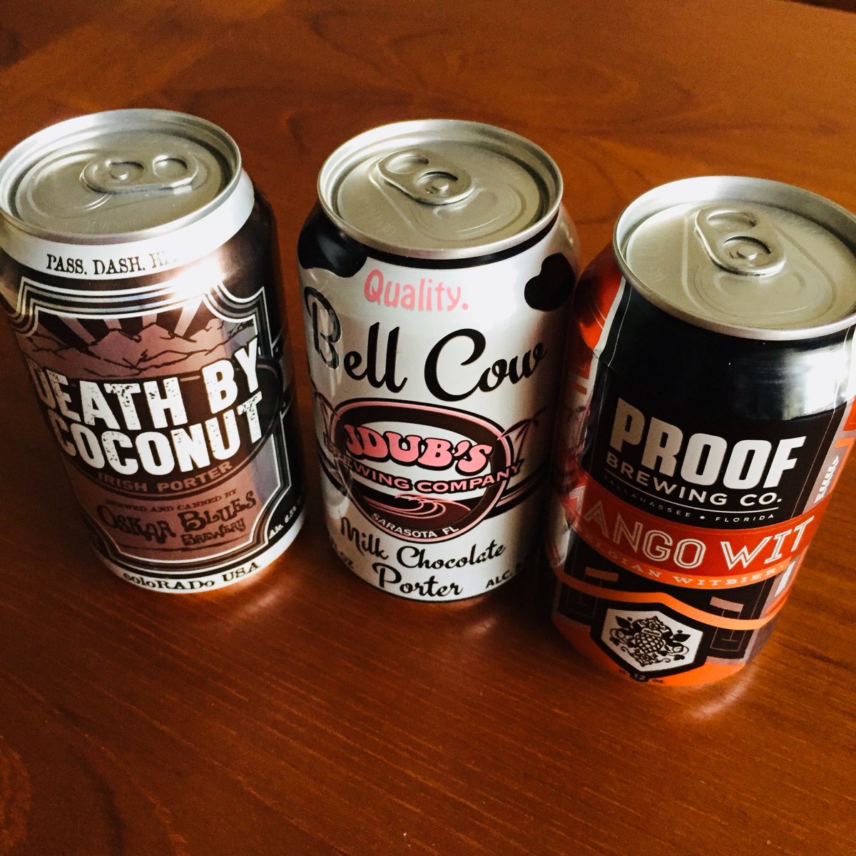 sfdb's tweet photo. Today’s haul from @TotalWine includes a couple porters from @oskarblues and @JDubsBrewing &amp; a lighter brew from @ProofBrewingCo...

#craftbeer #notfunky https://t.co/ksN0azMPbH