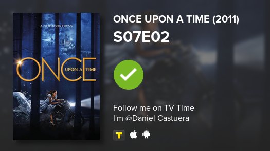 dacast's tweet photo. I've just watched episode S07E02 of Once Upon a Time (2011)! https://t.co/NO7PtEOtlL #tvtime https://t.co/8I85afsJ7L