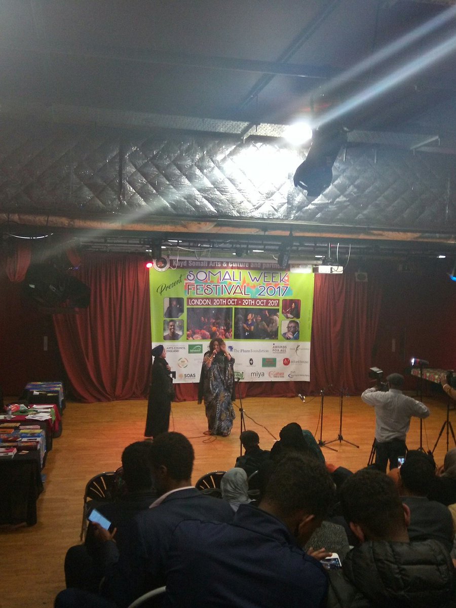 MelatNigussie's tweet photo. Somali joy at @SomaliWeekFest... Join us tomorrow  @Southbankcentre for @HannaAli's book launch!! https://t.co/FiTE0u7Ejk