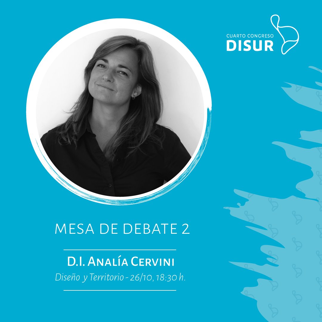 reddisur's tweet photo. #4CLD: Mesa debate. #Diseño y #Territorio. JUE 26/10 18:30 h. Ver a todos los disertantes en: https://t.co/cEiPIIUF9O https://t.co/9qvwp43W5S