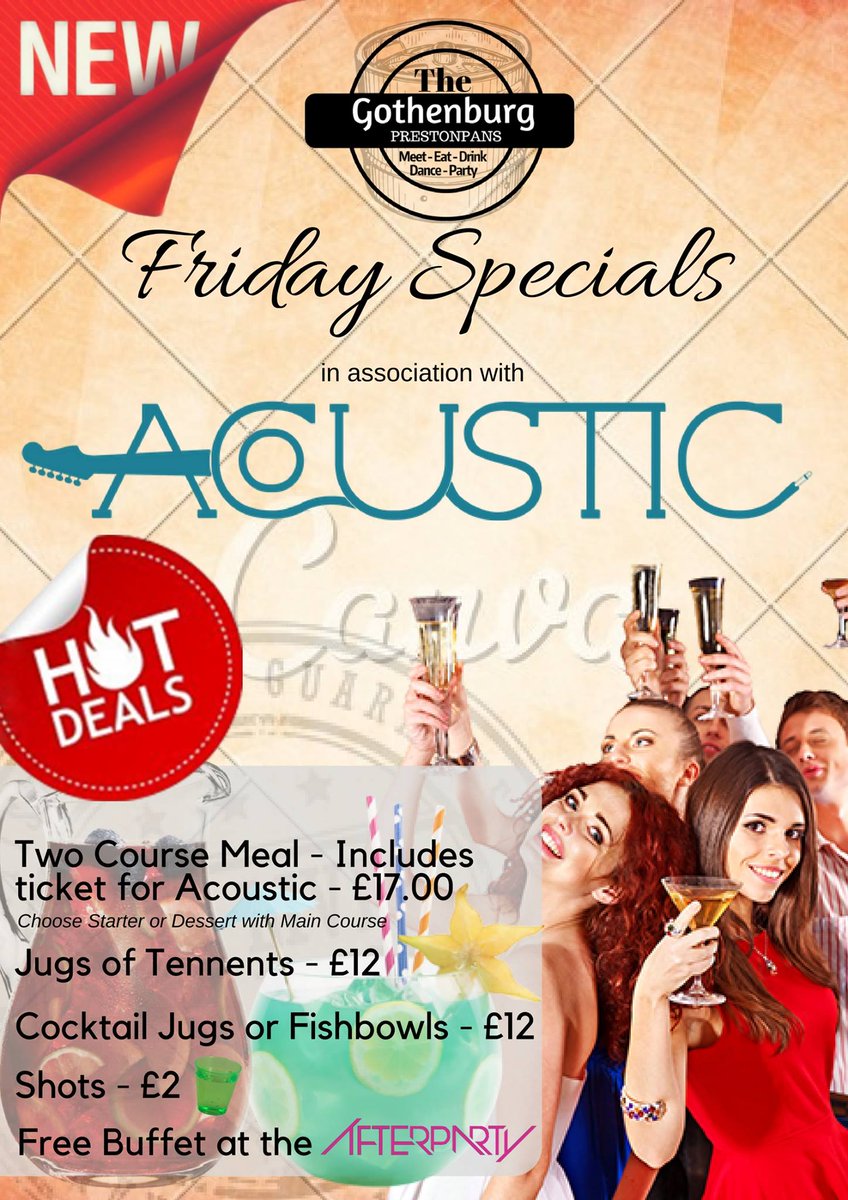 TheGothAcoustic's tweet photo. Special meal and drinks offers at this Friday's Acoustic at The Goth #thegothacoustic #Deals #FridayNight #prestonpans https://t.co/gFAKidpQeM